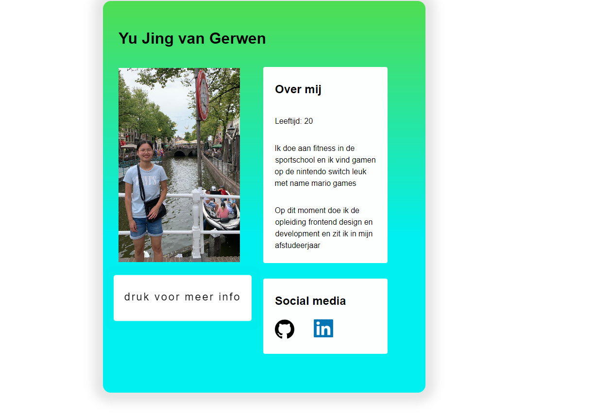 afbeelding van het project your tribe for life profile card